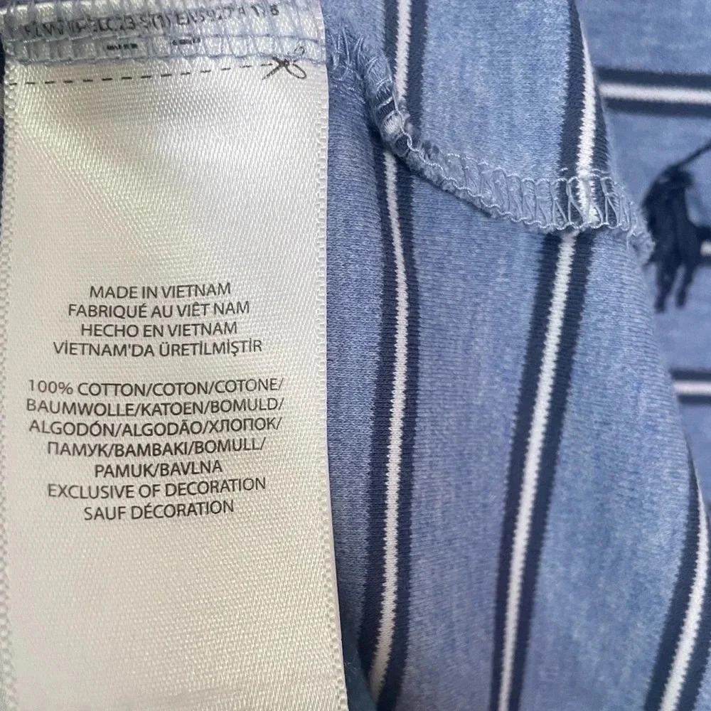 Polo Ralph Lauren Blue Striped Shirt, Size XL Classic fit - Picture 2 of 4